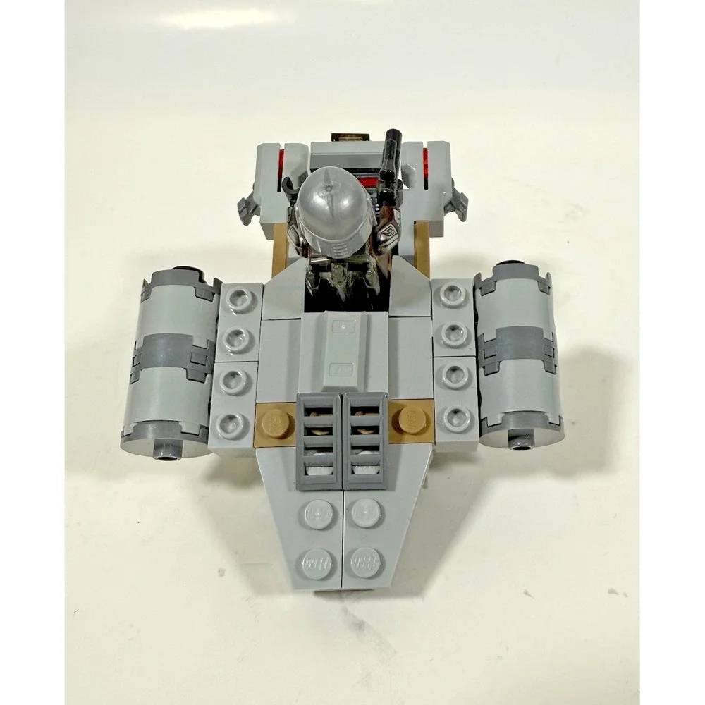 LEGO Star Wars The Mandalorian N-1 Starfighter Microfighter 75363 Kids Grey Set